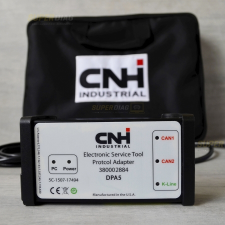 imagem do produto SCANNER CNH ELECTRONIC SERVICE TOOL ( LAPTOP INCLUSO ) LINHA CASE E NEWHOLLAND SUPERDIAG