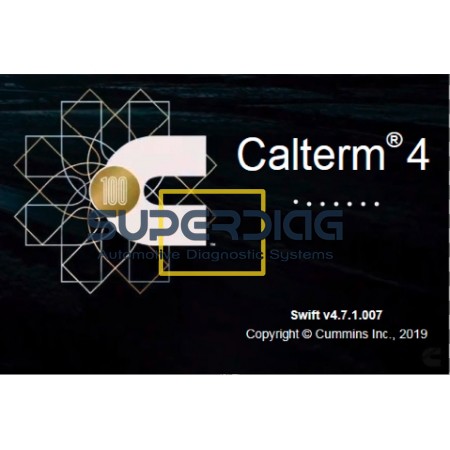 imagem do produto CUMMINS CALTERM V4 (4.7.1.007 + METAFILES) SUPERDIAG
